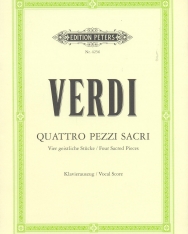 Giuseppe Verdi: Quattro Pezzi Sacri - zongorakivonat
