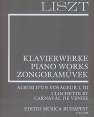 Liszt Ferenc: Album d'un Voyageur (Supplement 5) fűzve