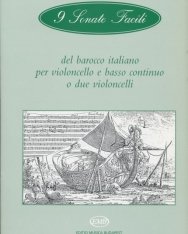9 Sonate Facili del barocco italiano - csellóra és basso continuóra vagy két csellóra