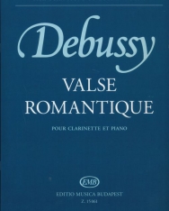 Claude Debussy: Valse romantique pour clarinette et piano