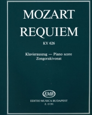 Wolfgang Amadeus Mozart: Requiem - zongorakivonat (Darvas G.-Orbán Gy.)