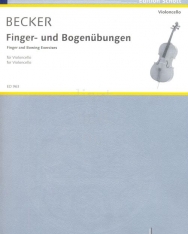 Hugo Becker: Finger and Bowing Exercises (cselló)