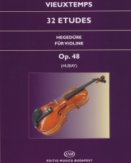 Henry Vieuxtemps: 32 etűd Op.48  hegedűre