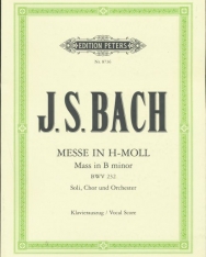 Johann Sebastian Bach: Messe in h - moll - zongorakivonat