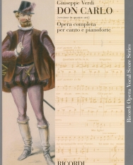 Giuseppe Verdi: Don Carlo - zongorakivonat (olasz)