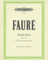 Gabriel Fauré: Requiem - zongorakivonat