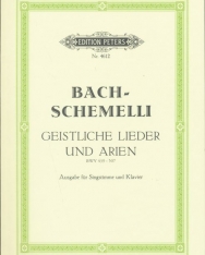 Bach-Schemelli: Geistliche Lieder und Arien (mit bezifferten bass) BWV 439-507