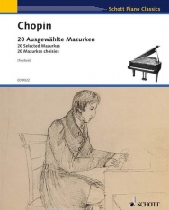 Frédéric Chopin: 20 Selected Mazurkas