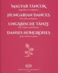 Magyar táncok hegedűre és zongorára