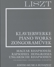 Liszt Ferenc: Magyar Rhapsodiák (Supplement 8.) fűzve