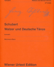 Franz Schubert: Waltzes, German Dances - zongorára