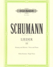 Robert Schumann: Lieder III. (mittlere)