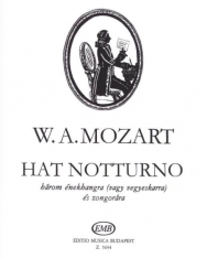 Wolfgang Amadeus Mozart: Hat Noktürn - három énekhangra (vagy vegyeskarra) és zongorára