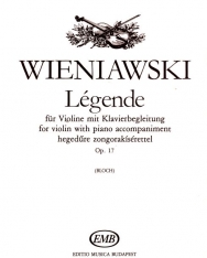 Henryk Wieniawski: Légende - hegedűre, zongorakísérettel