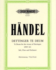 Georg Friedrich Händel: Dettinger Te Deum - zongorakivonat