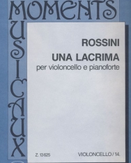 Gioacchino Rossini: Una lacrima csellóra és zongorára