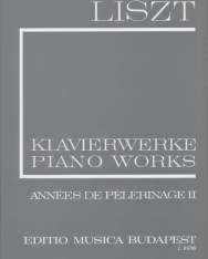 Liszt Ferenc: Années de Pélerinage 2. (fűzött)