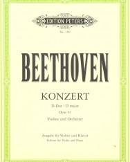 Ludwig van Beethoven: Concerto for violin (zongorakivonat)