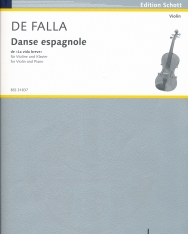 Manuel de Falla: Danse espagnole (hegedű és zongora)