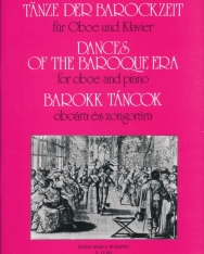 Barokk táncok oboára, zongorakísérettel
