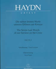 Joseph Haydn: Die sieben letzten Worte - zongorakivonat