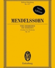 Felix Mendelssohn: The Hebrides/Hebridák - nyitány - kispartitúra