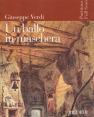 Giuseppe Verdi: Un ballo in maschera - partitúra (olasz)