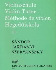 Sándor-Járdányi-Szervánszky: Hegedűiskola 3.