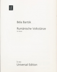 Bartók Béla: Rumänische Volktänze/Román népi táncok zongorára