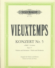 Henri Vieuxtemps: Concerto for Violin  5. (a-moll)