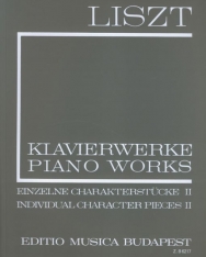 Liszt Ferenc: Einzelne Charakterstücke 2. (fűzött)