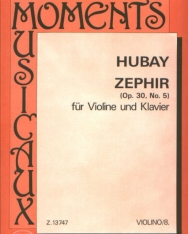 Hubay Jenő: Zephir hegedűre, zongorakísérettel