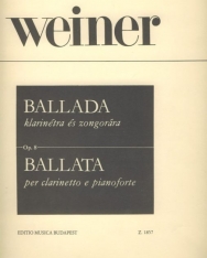 Weiner Leó: Ballada klarinétra, zongorakísérettel