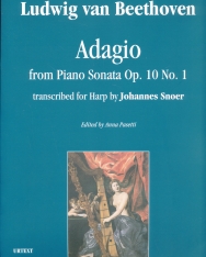 Ludwig van Beethoven: Adagio from Piano Sonata op. 10 No. 1 - transcribed for Harp