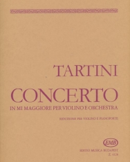 Giuseppe Tartini: Concerto in mi maggiore - hegedűre, zongorakísérettel