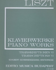 Liszt Ferenc: Transkriptionen 6. (fűzött)