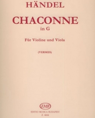 Georg Friedrich Händel: Chaconne (hegedű-brácsa)