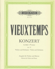 Henri Vieuxtemps: Concerto for Violin 2. (fisz-moll)