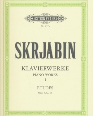 Alexander Scriabin: Klavierwerke 1. - Etudes (Urtext)