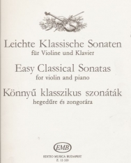 Könnyű klasszikus szonáták hegedűre, zongorakísérettel