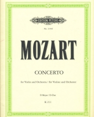 Wolfgang Amadeus Mozart: Concerto for Violin K. 211