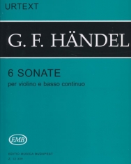 Georg Friedrich Händel: 6 Sonate per Violino e basso continuo (Urtext)