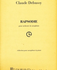 Claude Debussy: Rapsodie szaxofonra, zongorakísérettel