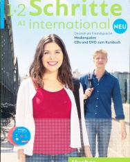 Schritte International Neu 1+2 Medienpaket CDs und DVD zum Kursbuch