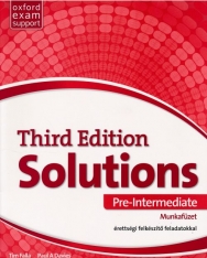Solutions 3rd Edition Pre-Intermediate Munkafüzet - érettségi felkészítő feladatokkal