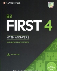 Cambridge English First Authentic Practice Tests 4 Student's Book with Answers & Audio Download