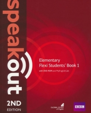 Speakout Elementary Flexi Course Book 1 with DVD-ROM & My English Lab - 2nd Edition