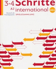 Schritte international Neu 3+4 A2: Deutsch als Fremdsprache/Spielesammlung