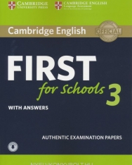 Cambridge English First for Schools 3 Student's Book with Answers with Audio