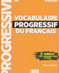 Vocabulaire progressif du français - Niveau débutant - 3eme édition - Livre + CD + Appli-web